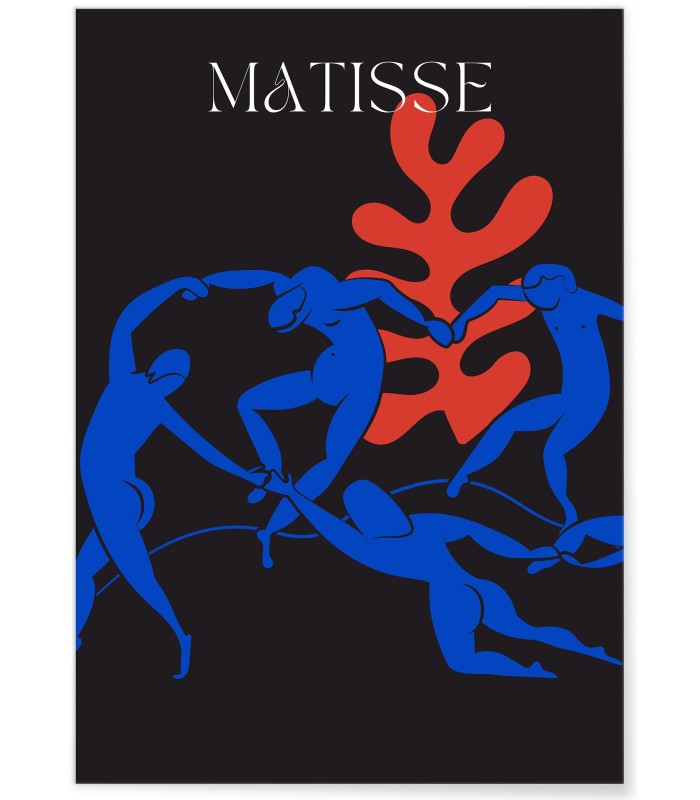 Affiche Matisse "La Danse" – Art moderne et minimaliste