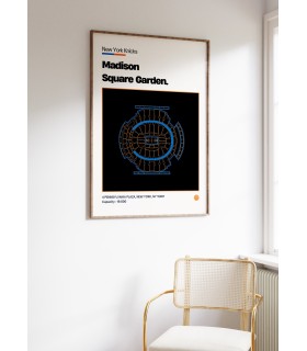 Affiche Madison Square Garden - New York Knicks