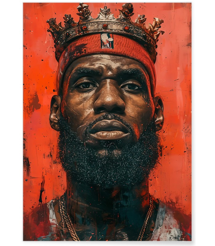 Affiche LeBron James - Art iconique