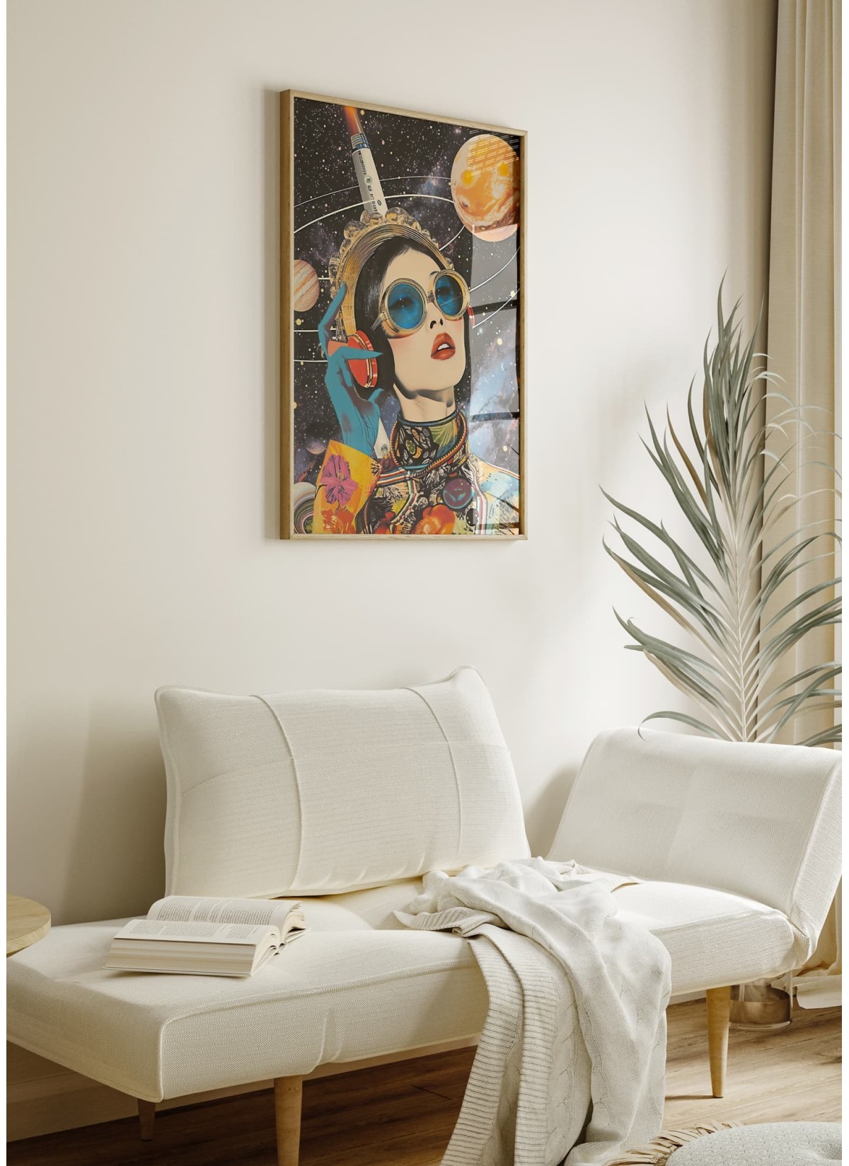 Affiche Pop Art Espace et Planètes