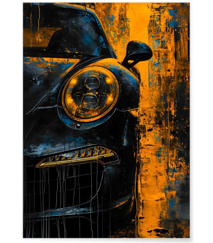 Affiche Porsche 911 artistique | L’Afficherie