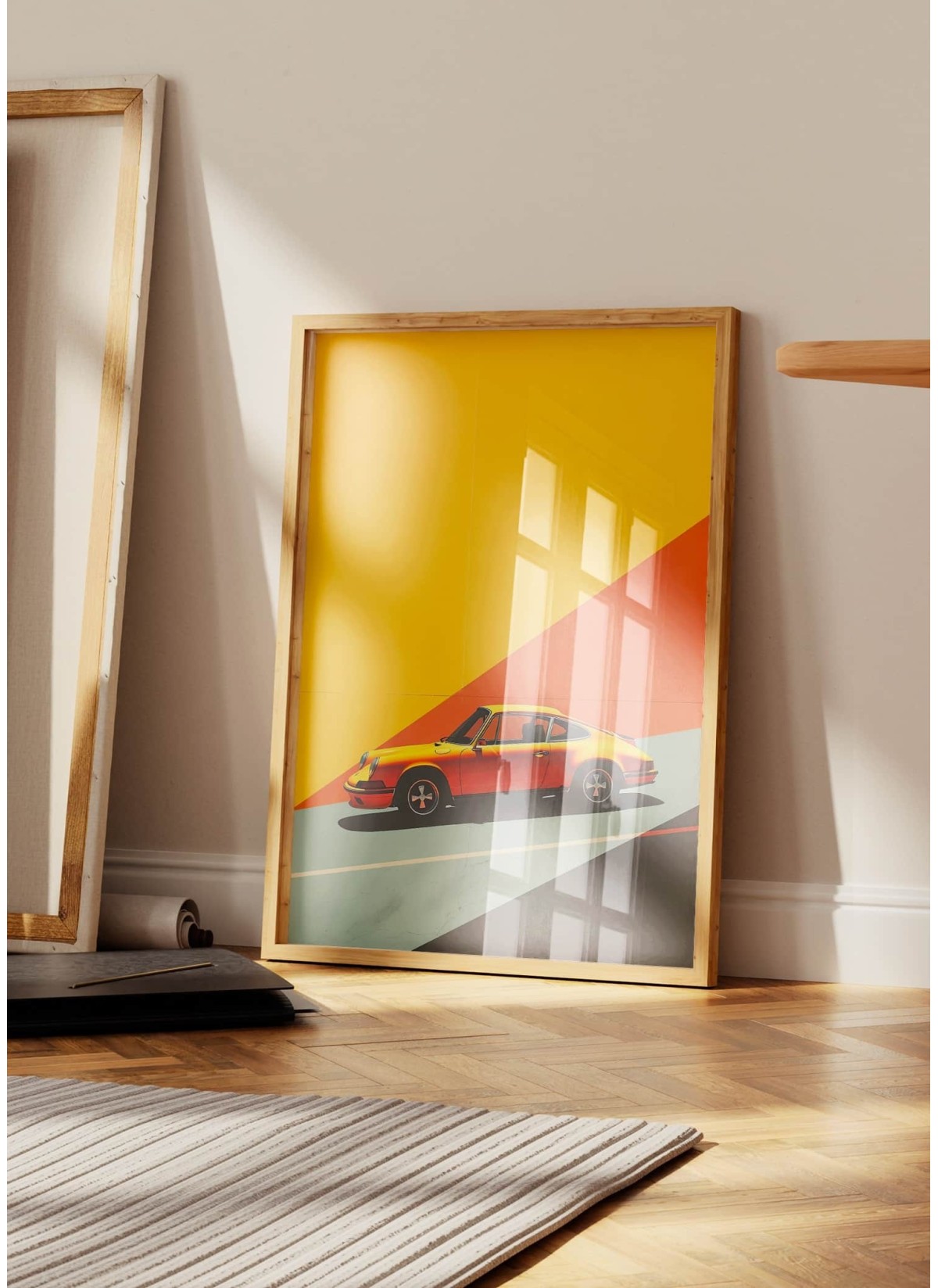 Affiche Porsche 911 minimaliste | L’Afficherie