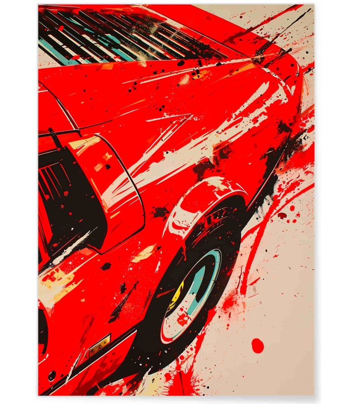 Affiche Ferrari vintage | L’Afficherie