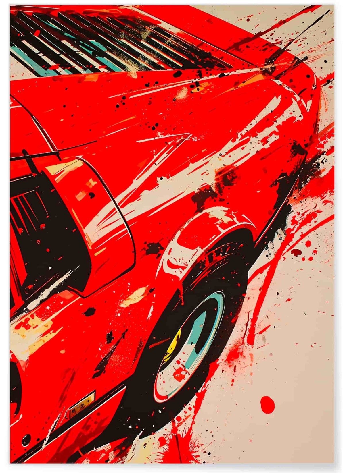 Affiche Ferrari vintage | L’Afficherie