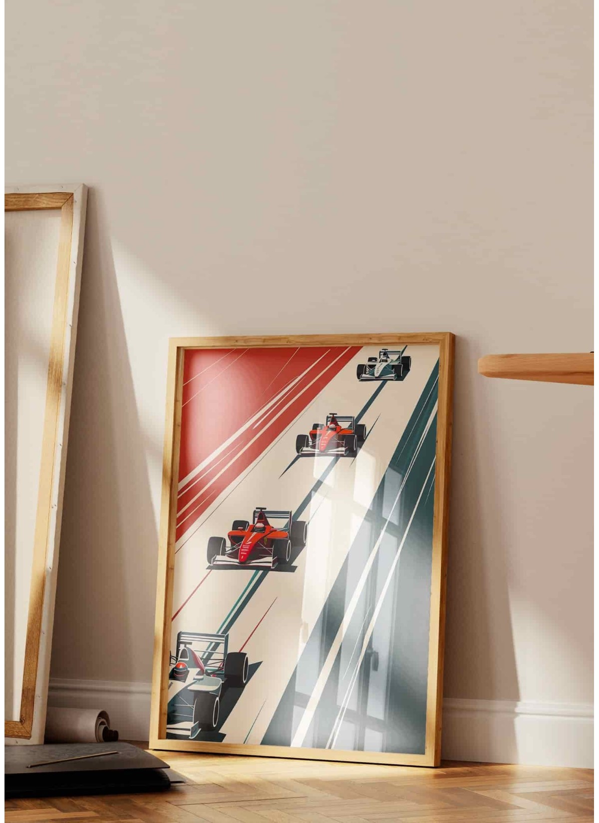 Affiche course automobile vintage | L’Afficherie