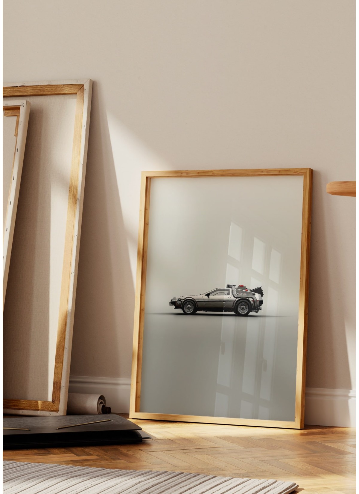 Affiche DeLorean classique| L’Afficherie