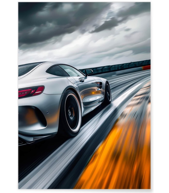 Affiche Mercedes AMG GT| L’Afficherie