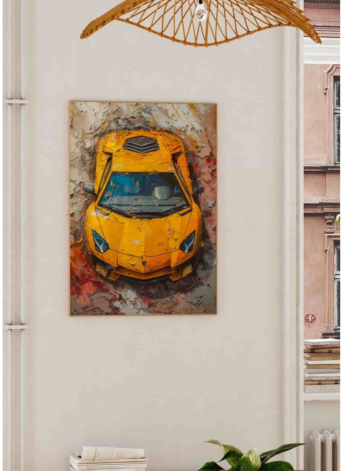 Affiche supercar Lamborghini moderne| L’Afficherie