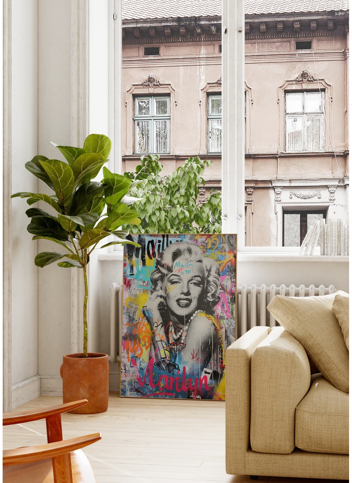 Affiche Marilyn Pop Art Urbain