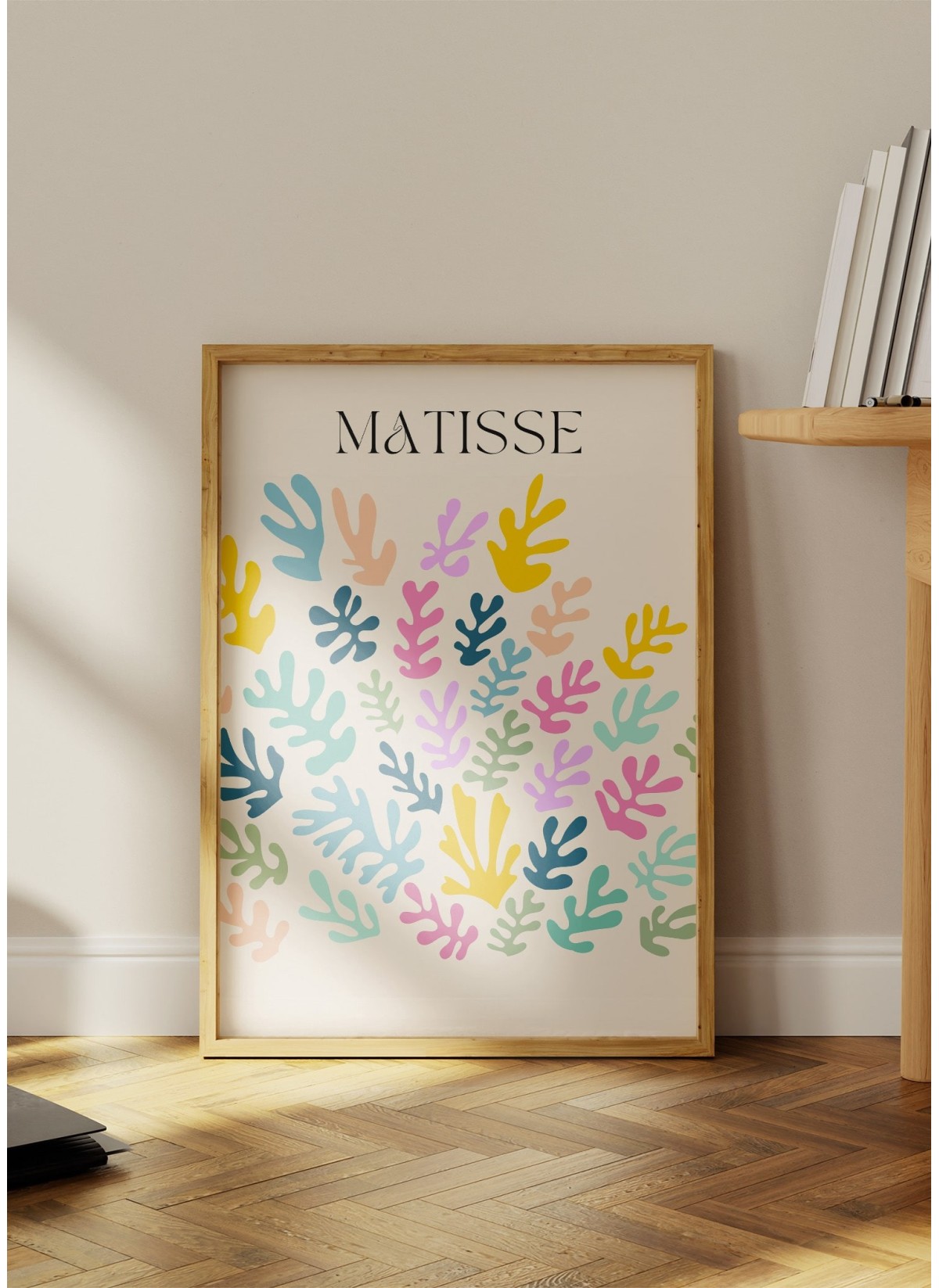 Affiche Matisse "Jardin Abstrait" – Explosion de couleurs