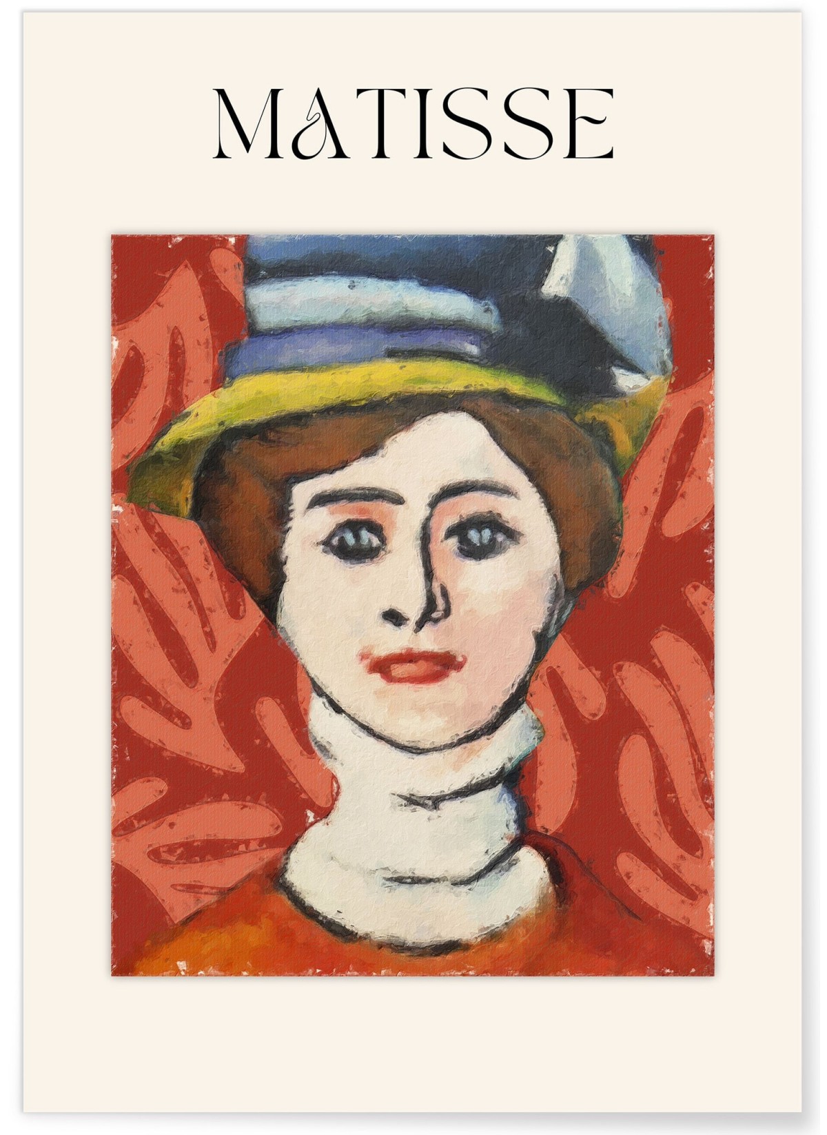 Affiche Matisse - Femme au Chapeau