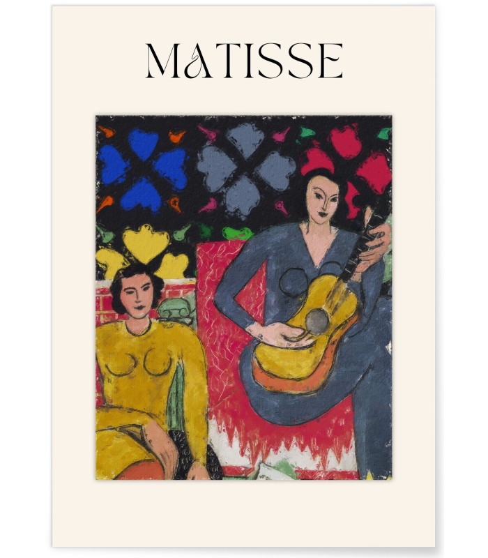 Affiche Matisse - Musiciens en Peinture