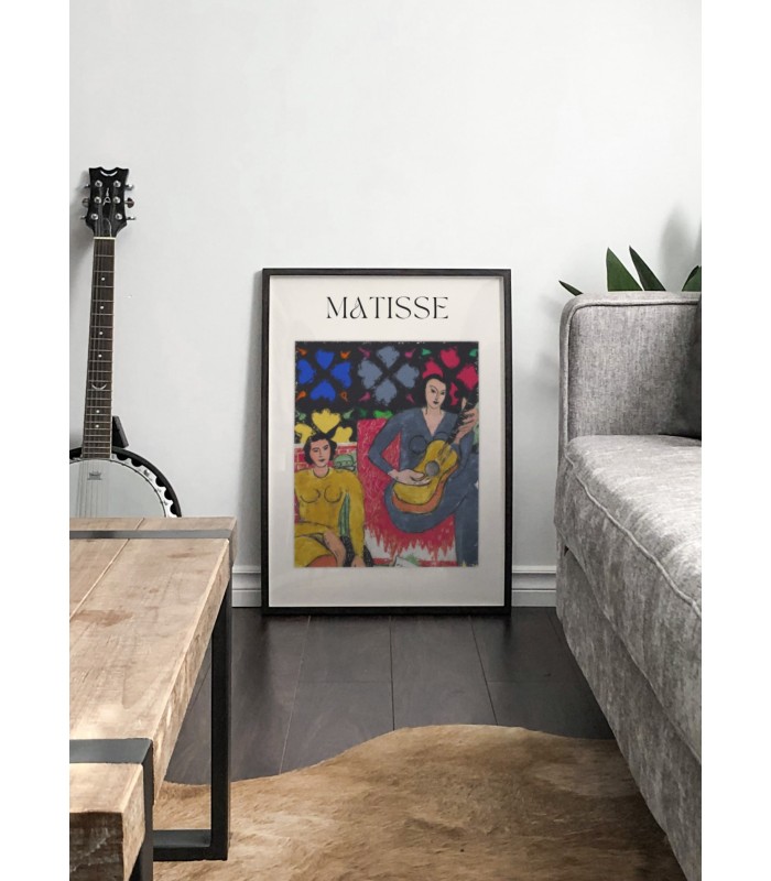 Affiche Matisse - Musiciens en Peinture