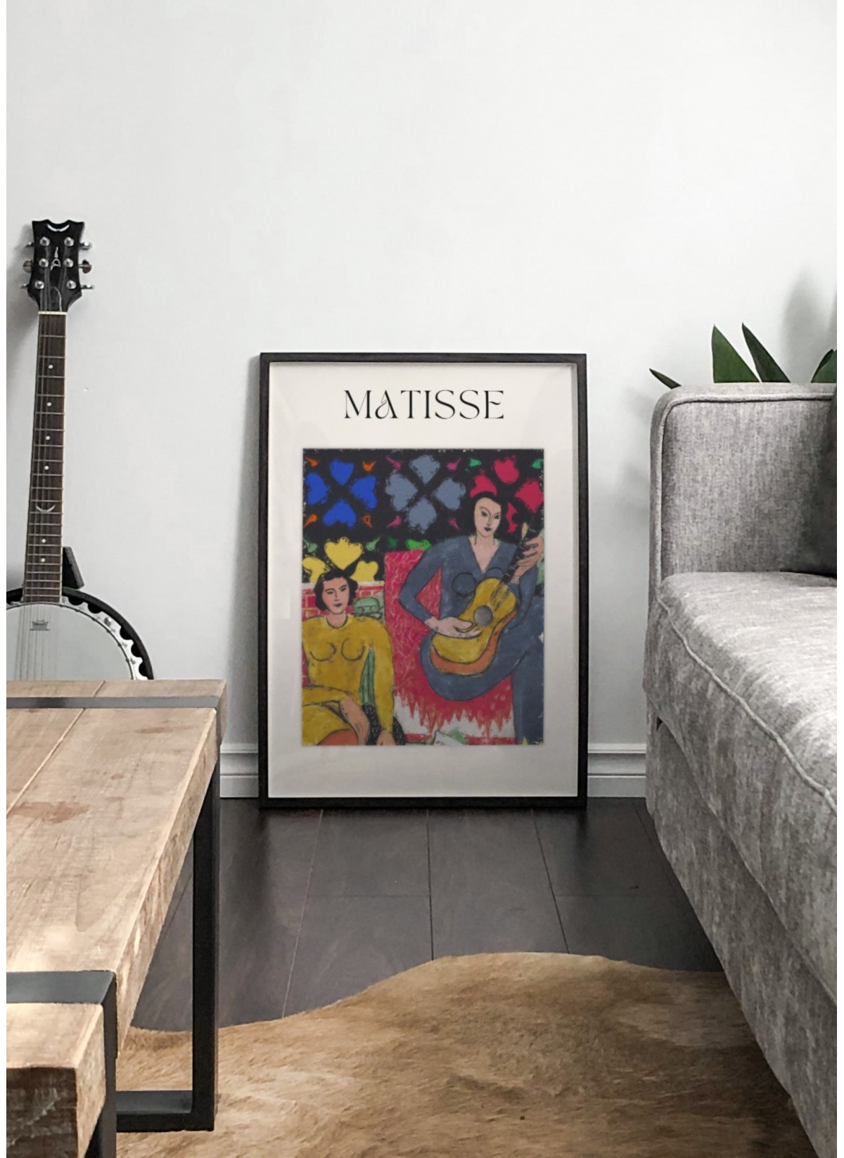 Affiche Matisse - Musiciens en Peinture