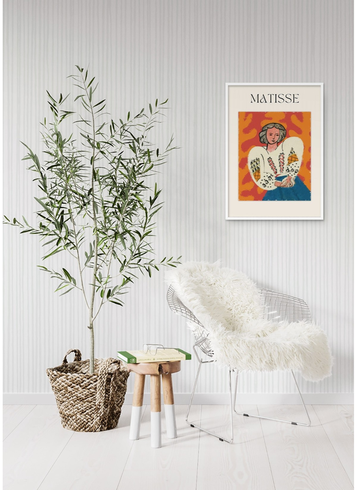 Affiche Matisse - Femme en Tenue Traditionnelle