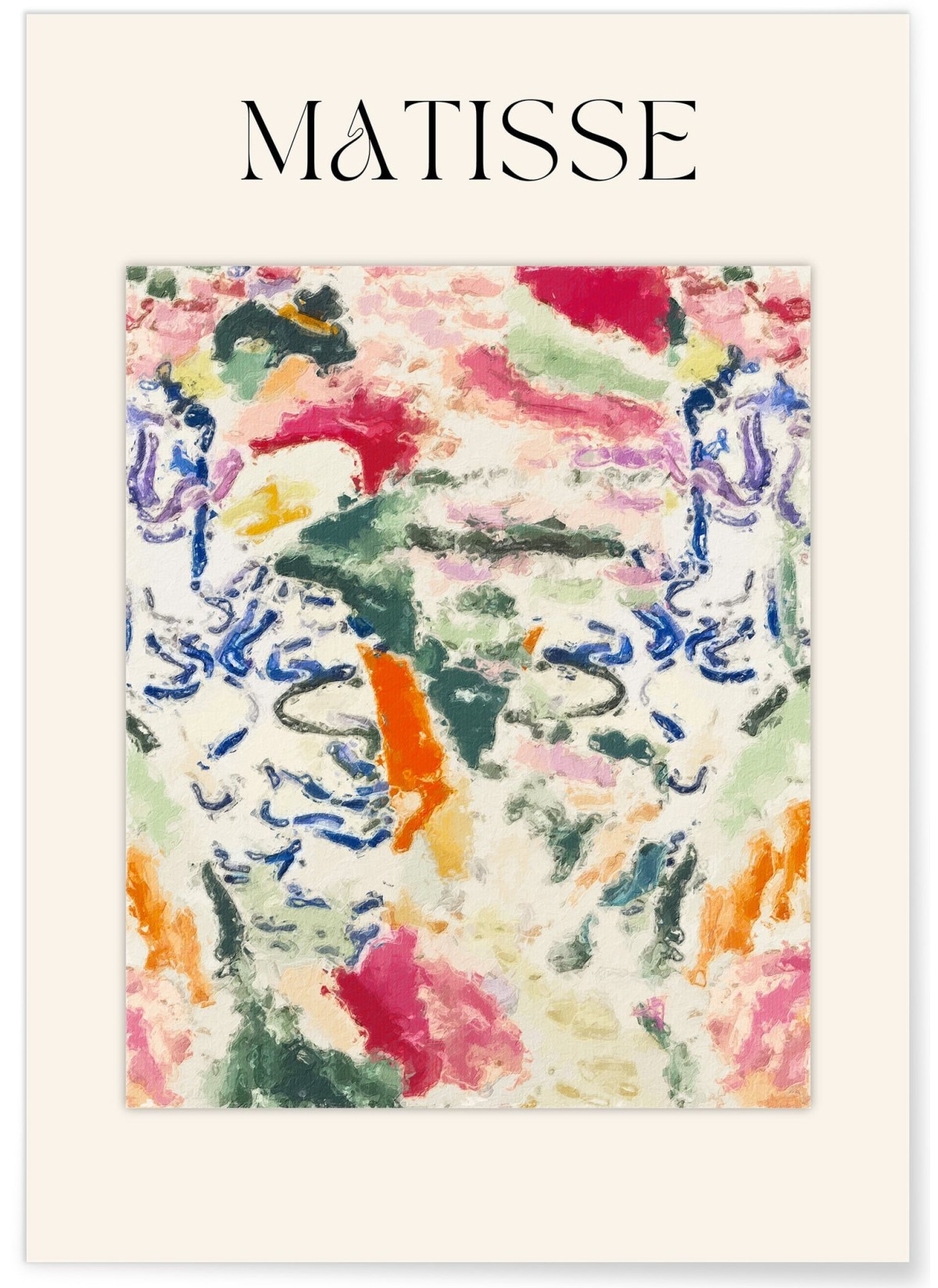 Affiche Matisse - Explosion de Couleurs