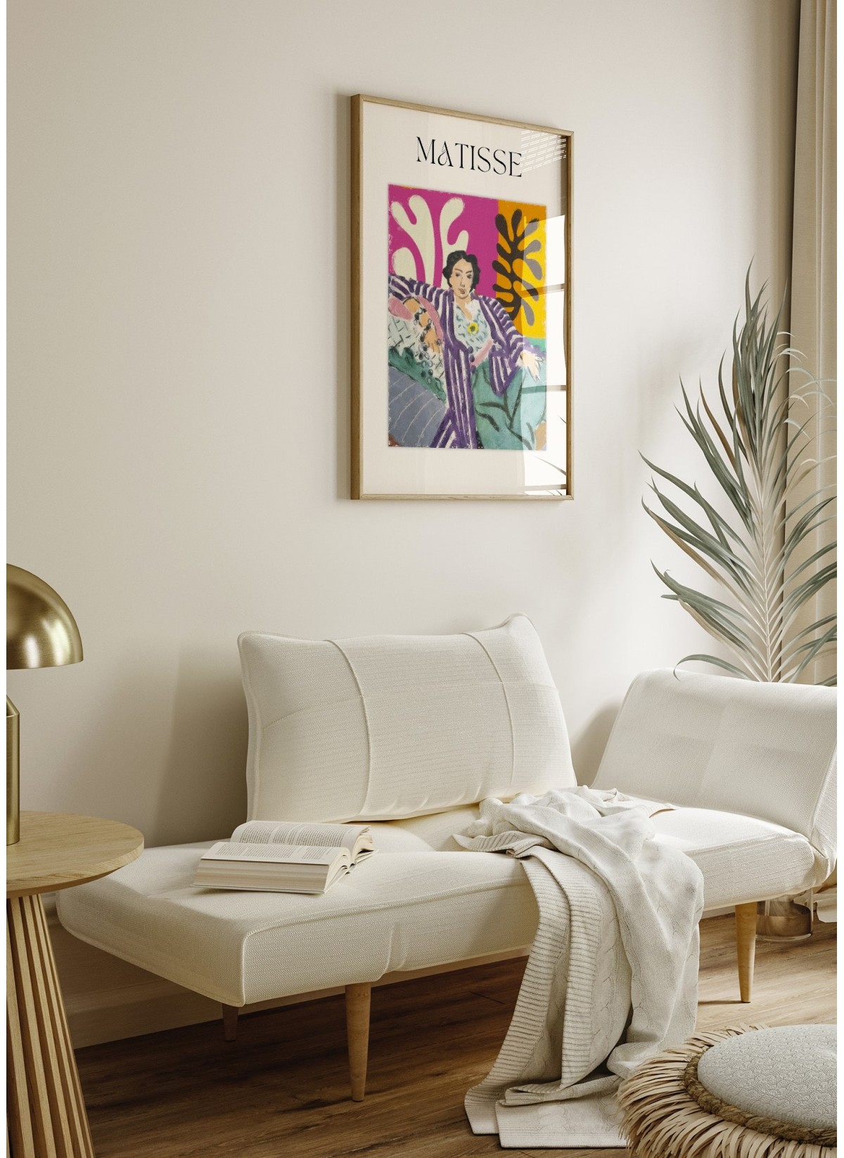 Affiche Matisse - Femme Élégante
