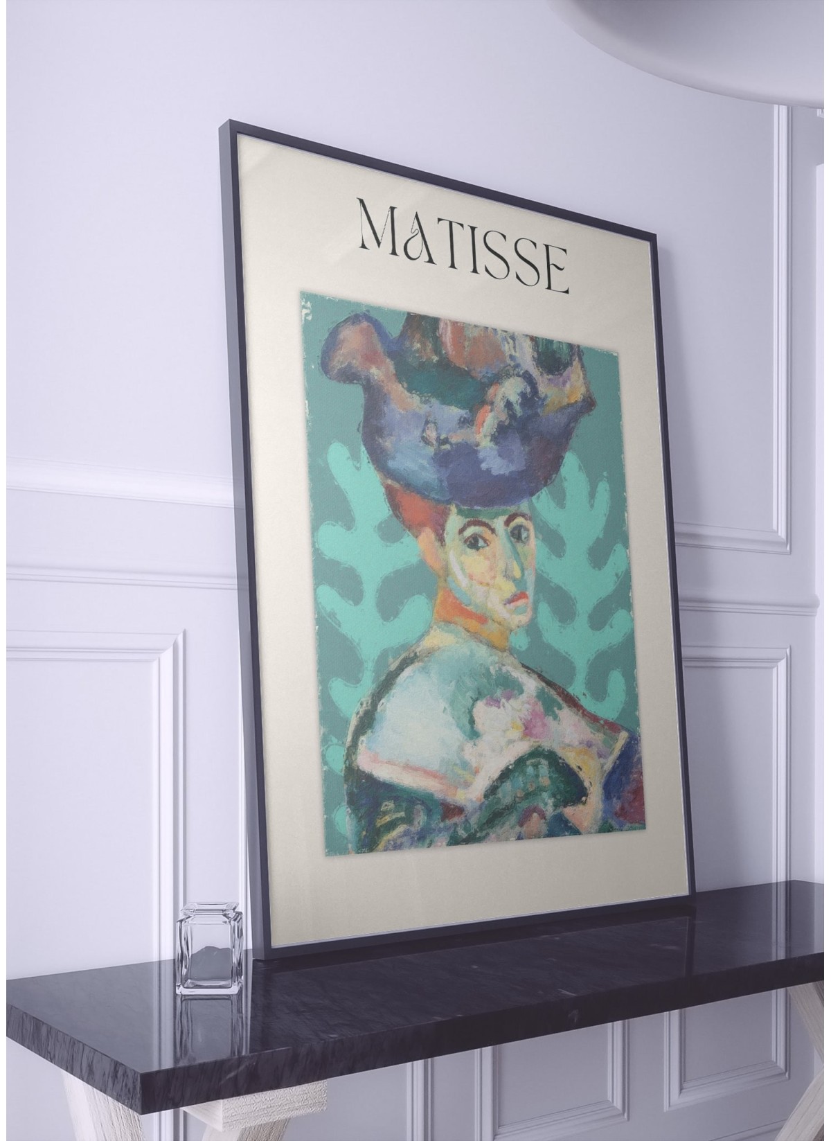 Affiche Matisse - Portrait Cubiste