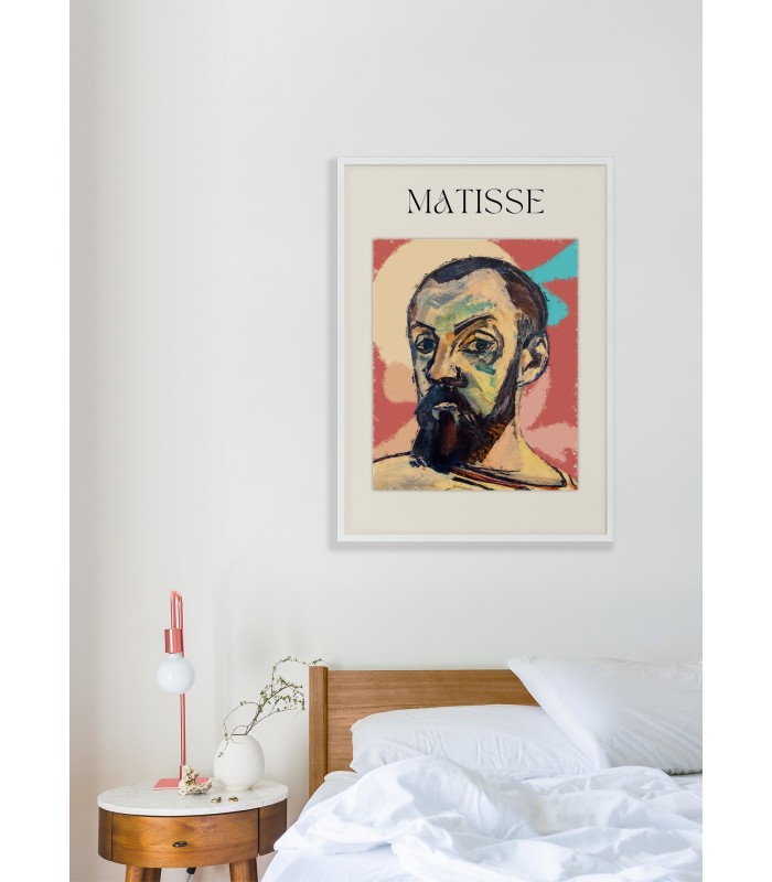 Affiche Matisse - Portrait Expressionniste