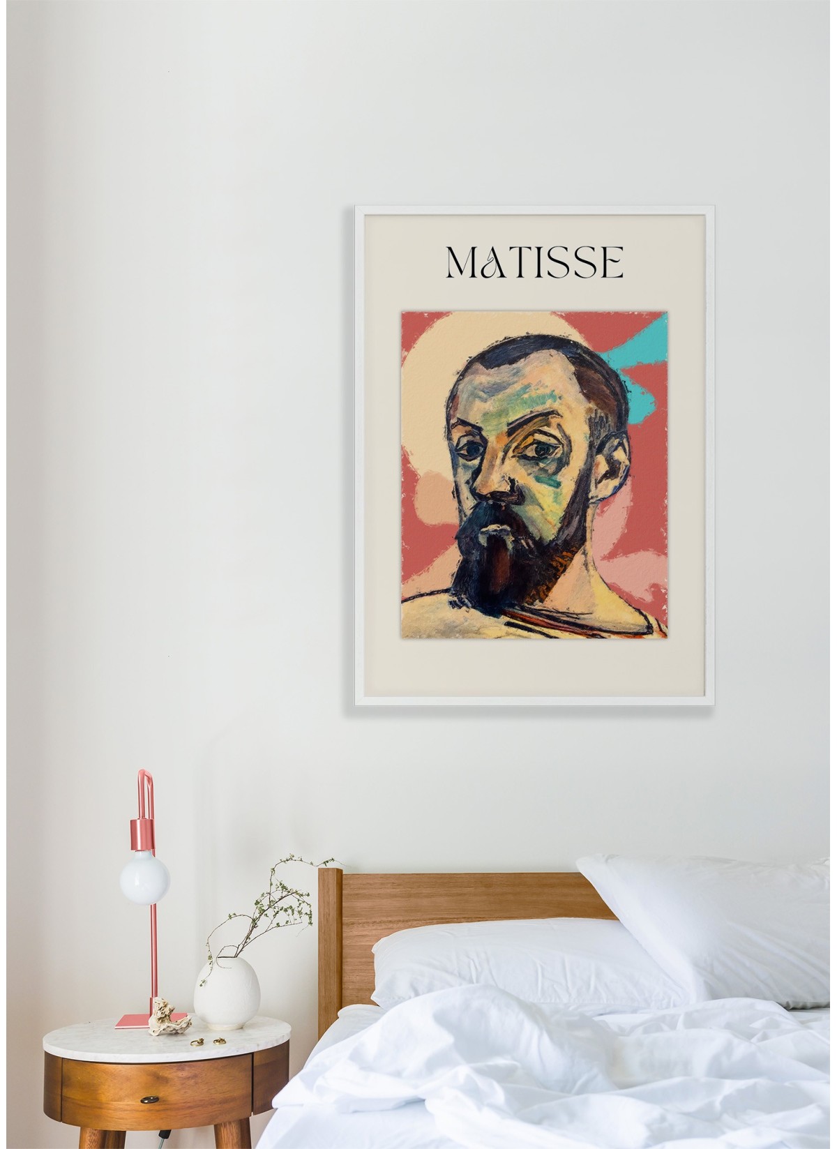 Affiche Matisse - Portrait Expressionniste