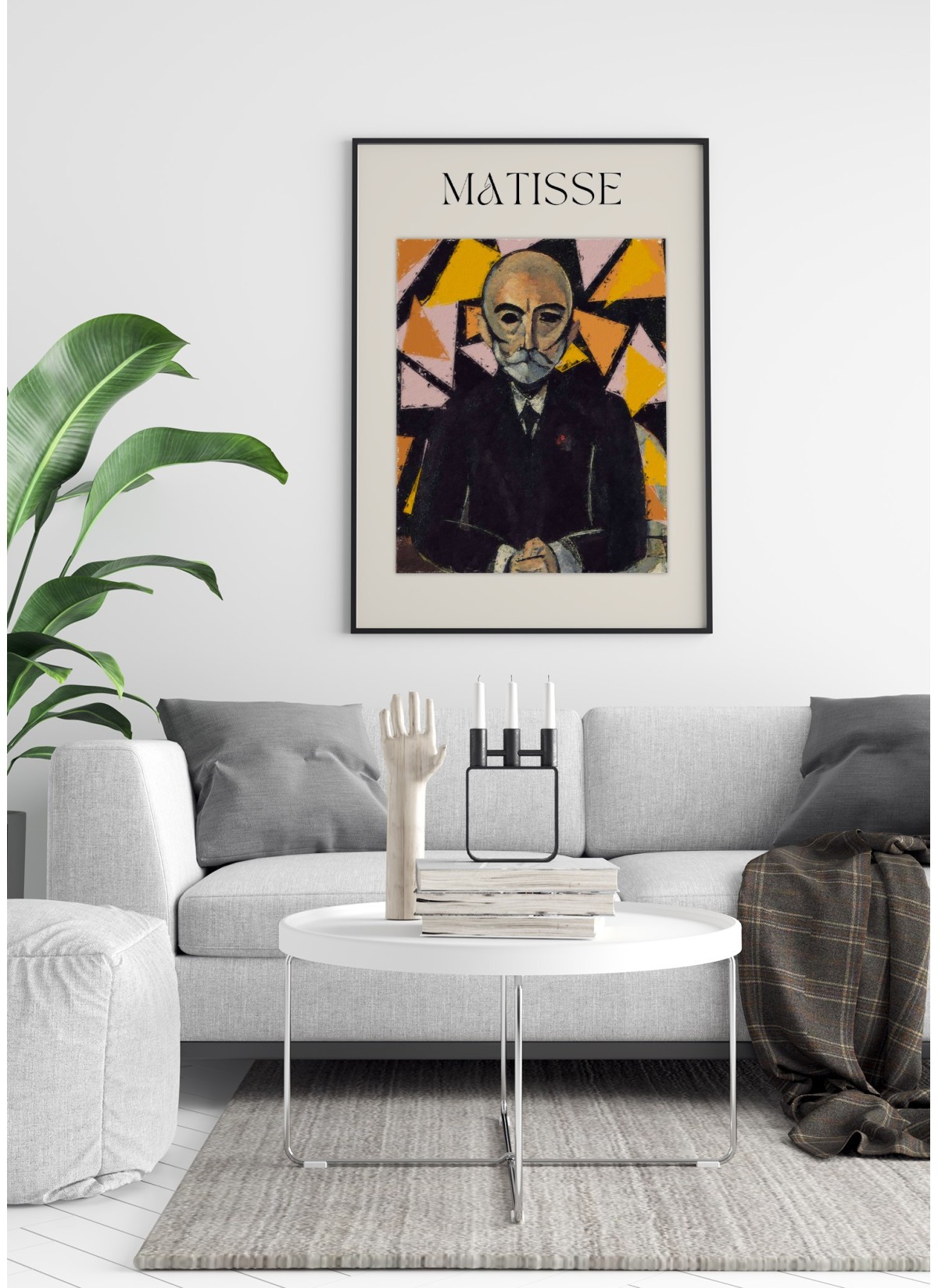 Affiche Matisse - Homme en Costume