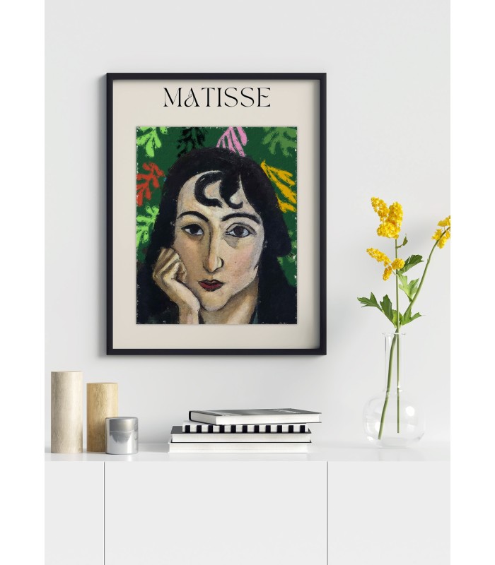 Affiche Matisse - Femme Rêveuse