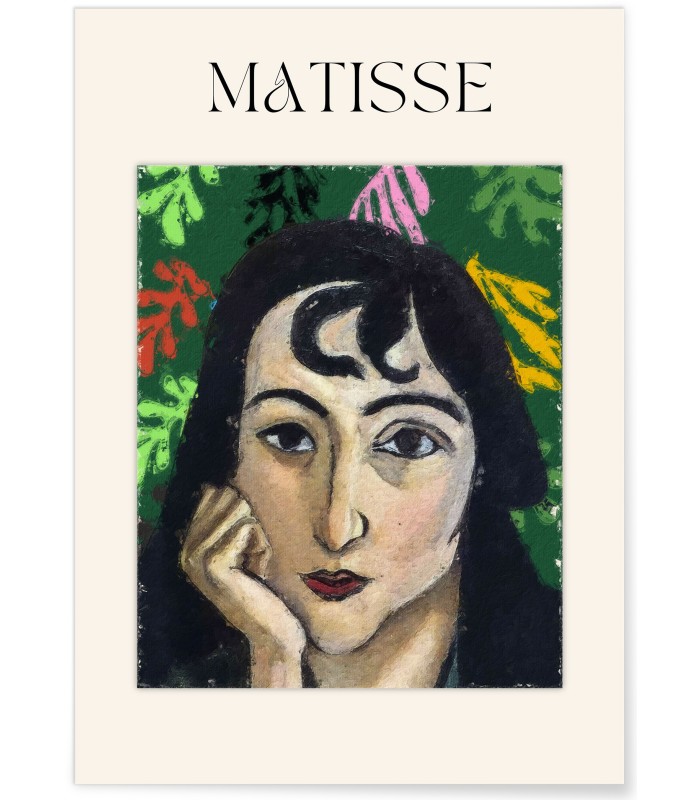 Affiche Matisse - Femme Rêveuse