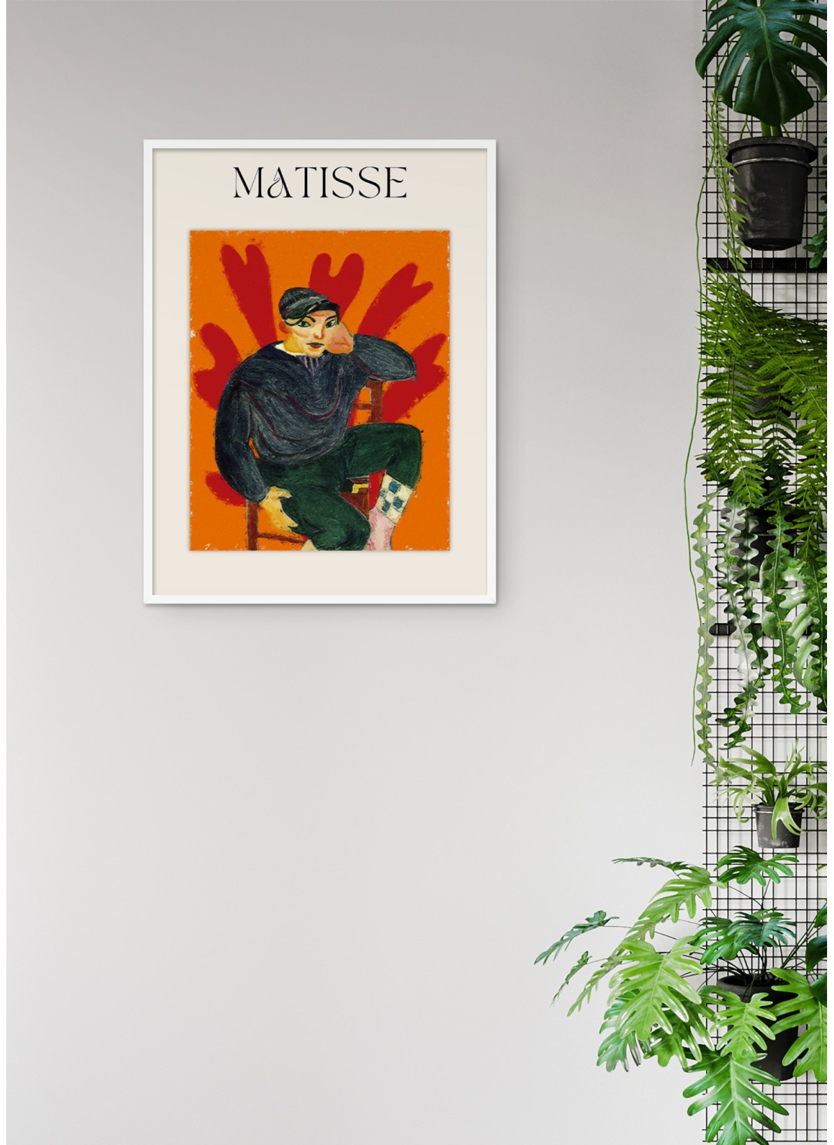 Affiche Matisse - Jeune Homme Assis