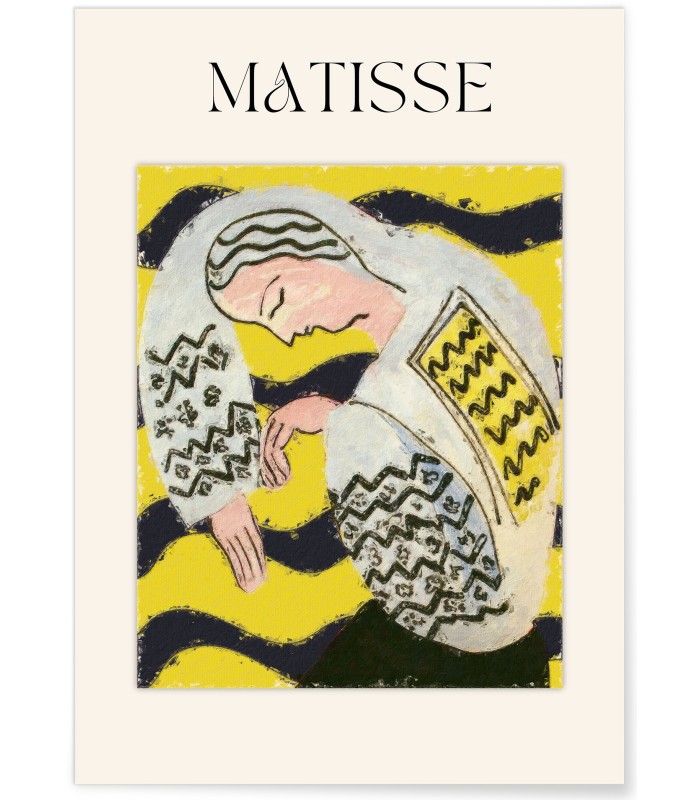 Poster Matisse - Femme endormie