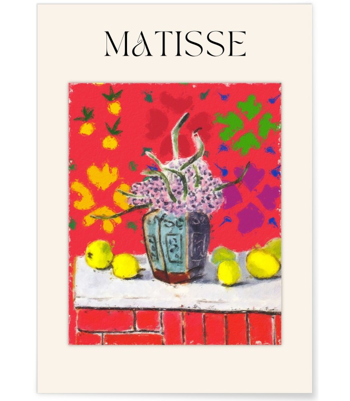 Poster Matisse - Nature morte rouge