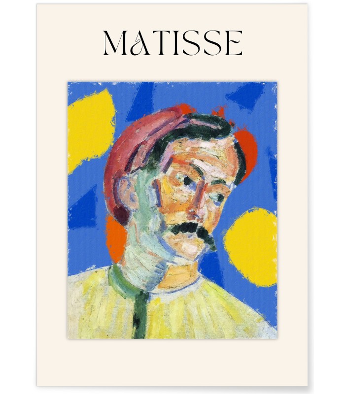 Poster Matisse - Portrait au béret