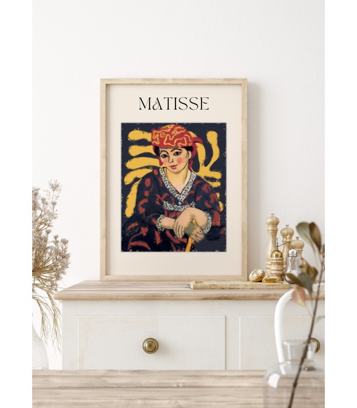 Poster Matisse - Femme orientale