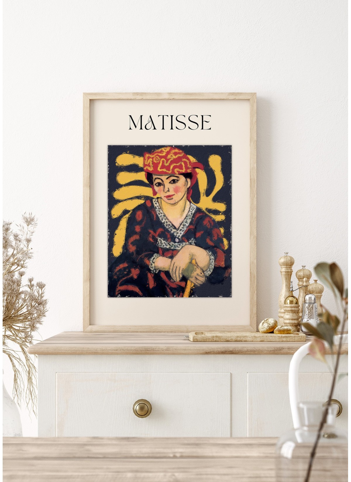 Poster Matisse - Femme orientale