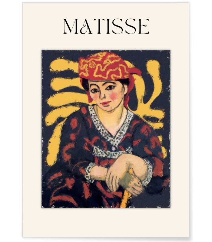 Poster Matisse - Femme orientale