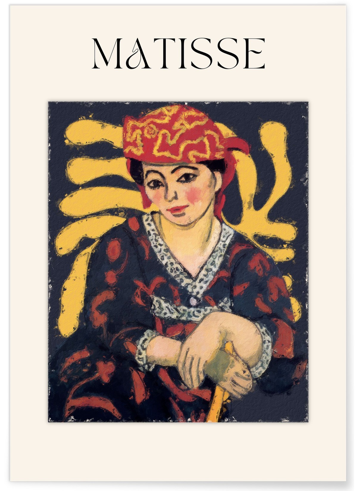 Poster Matisse - Femme orientale