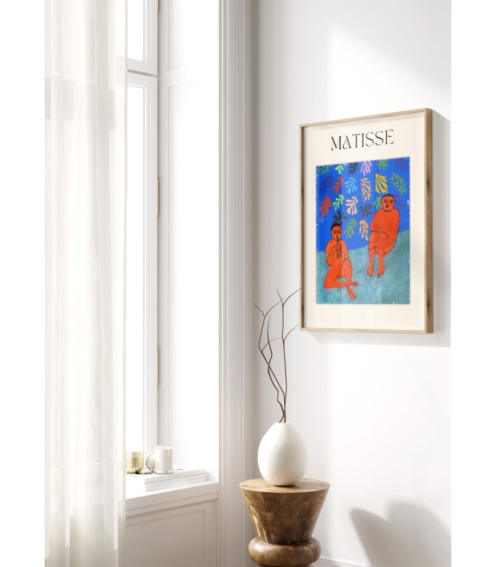 Poster Matisse - Musiciens rouges