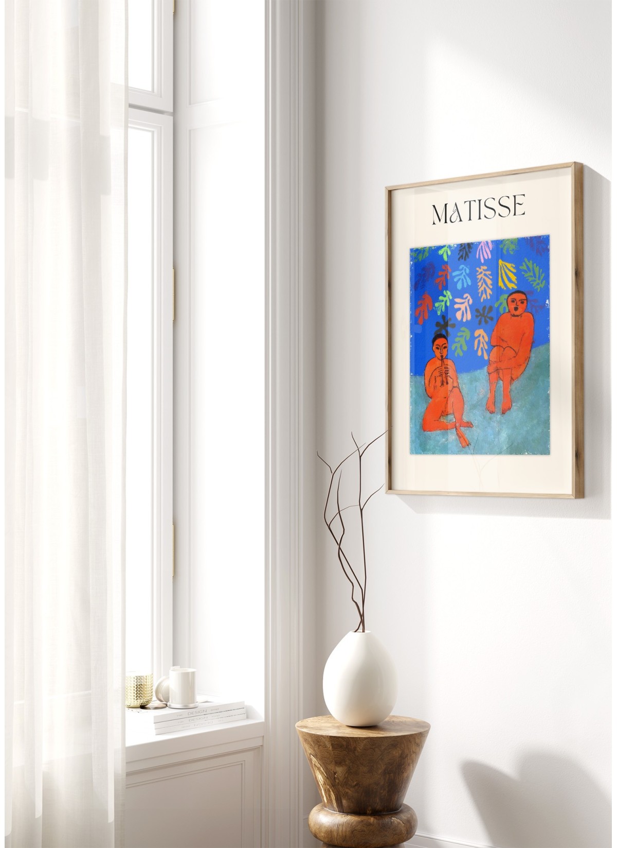 Poster Matisse - Musiciens rouges
