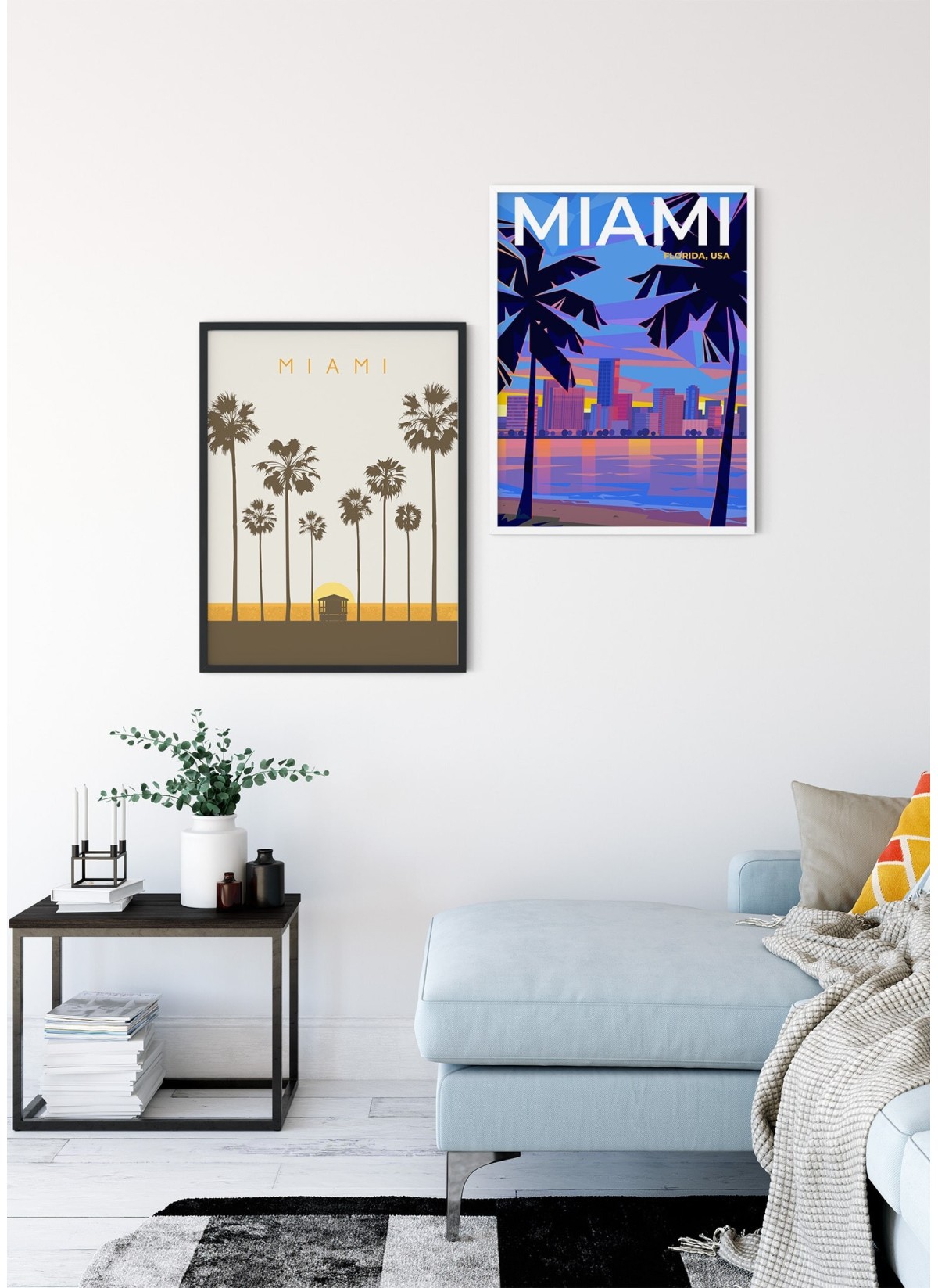 Affiche ville Miami 2