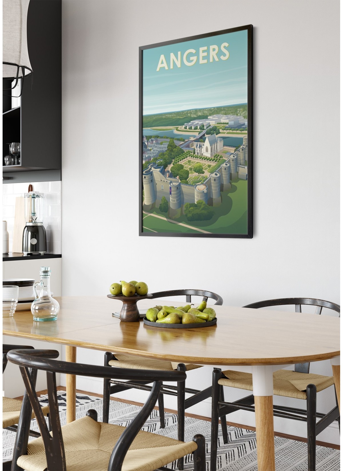 Affiche ville Angers 4