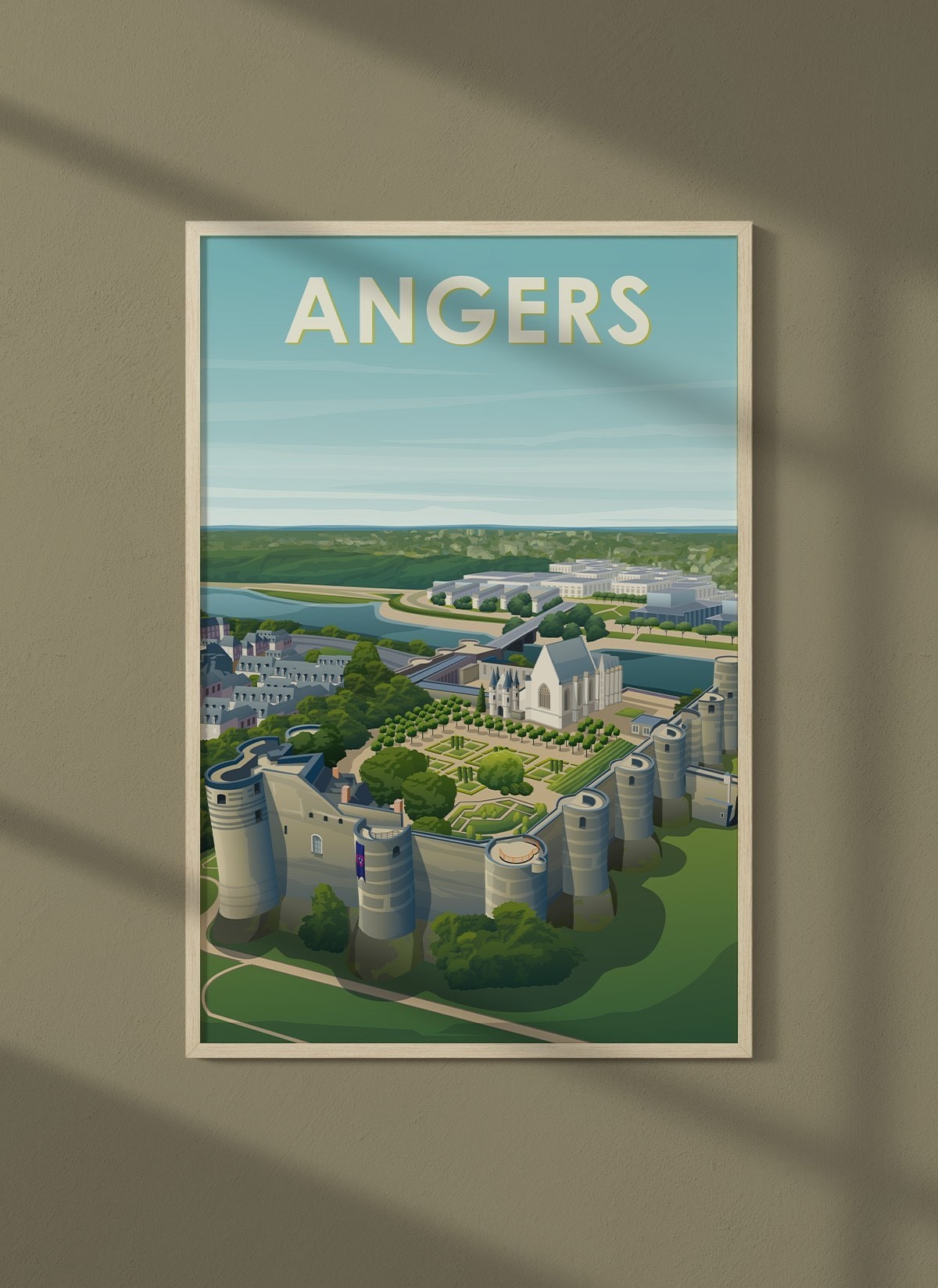 Affiche ville Angers 4