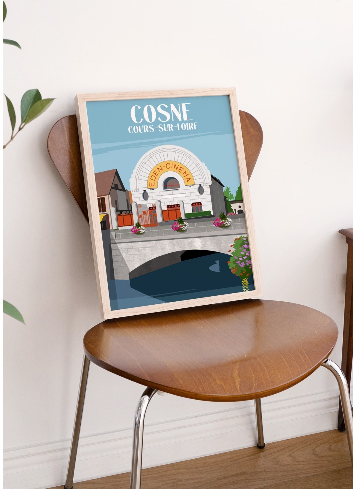 Affiche ville Cosne-Cours-sur-Loire