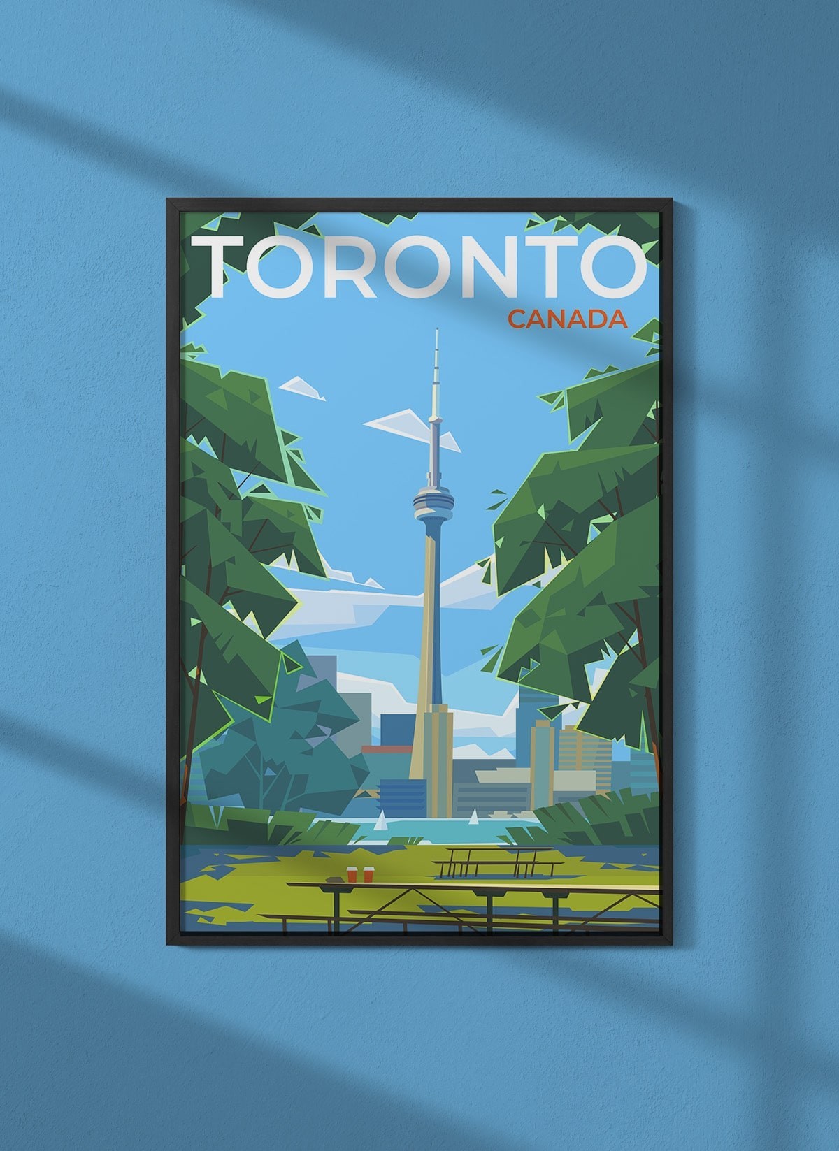 Affiche ville Toronto 2