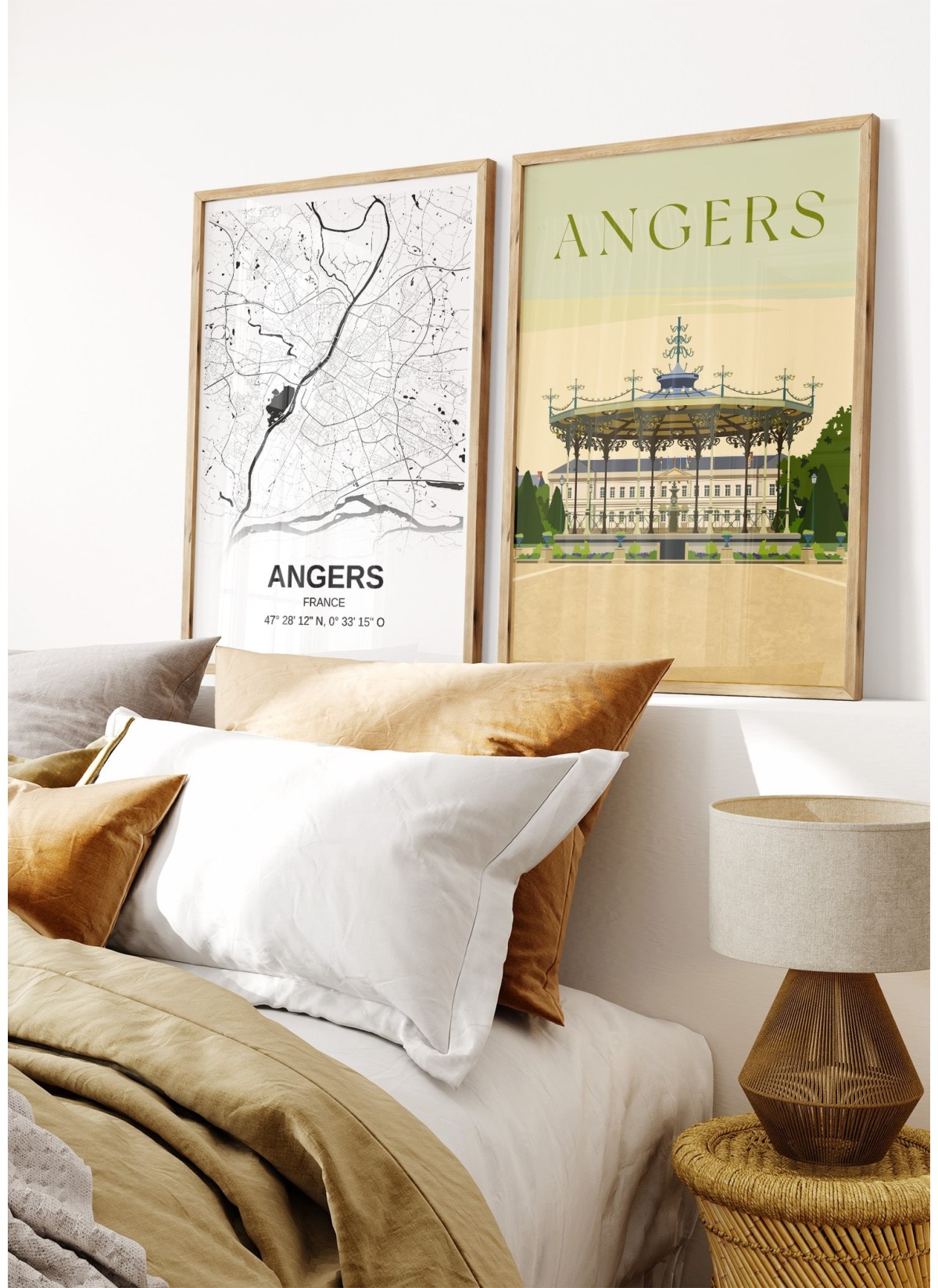 Affiche ville Angers 5