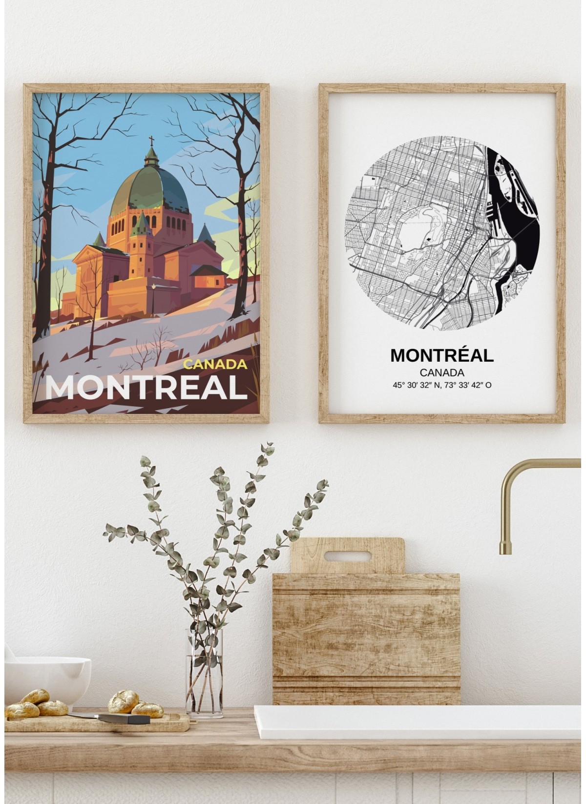 Affiche ville Montréal 2