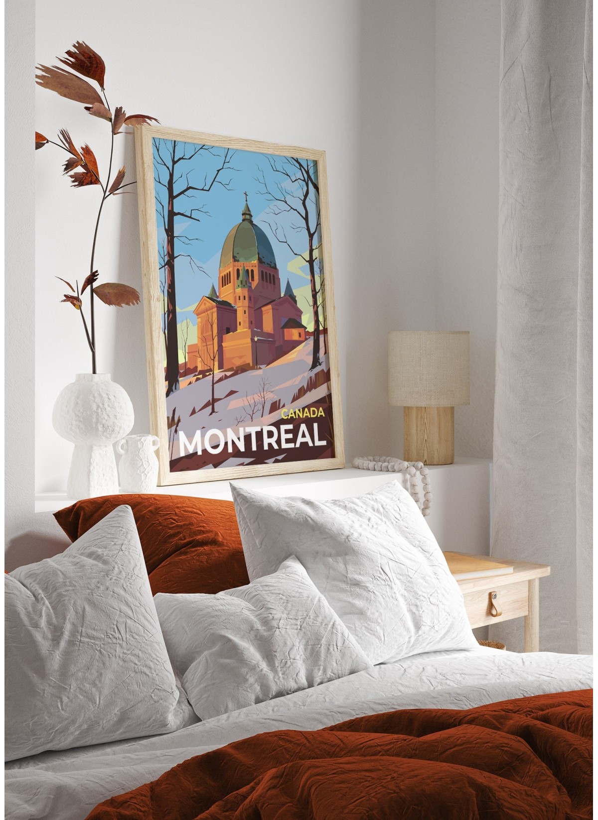 Affiche ville Montréal 2