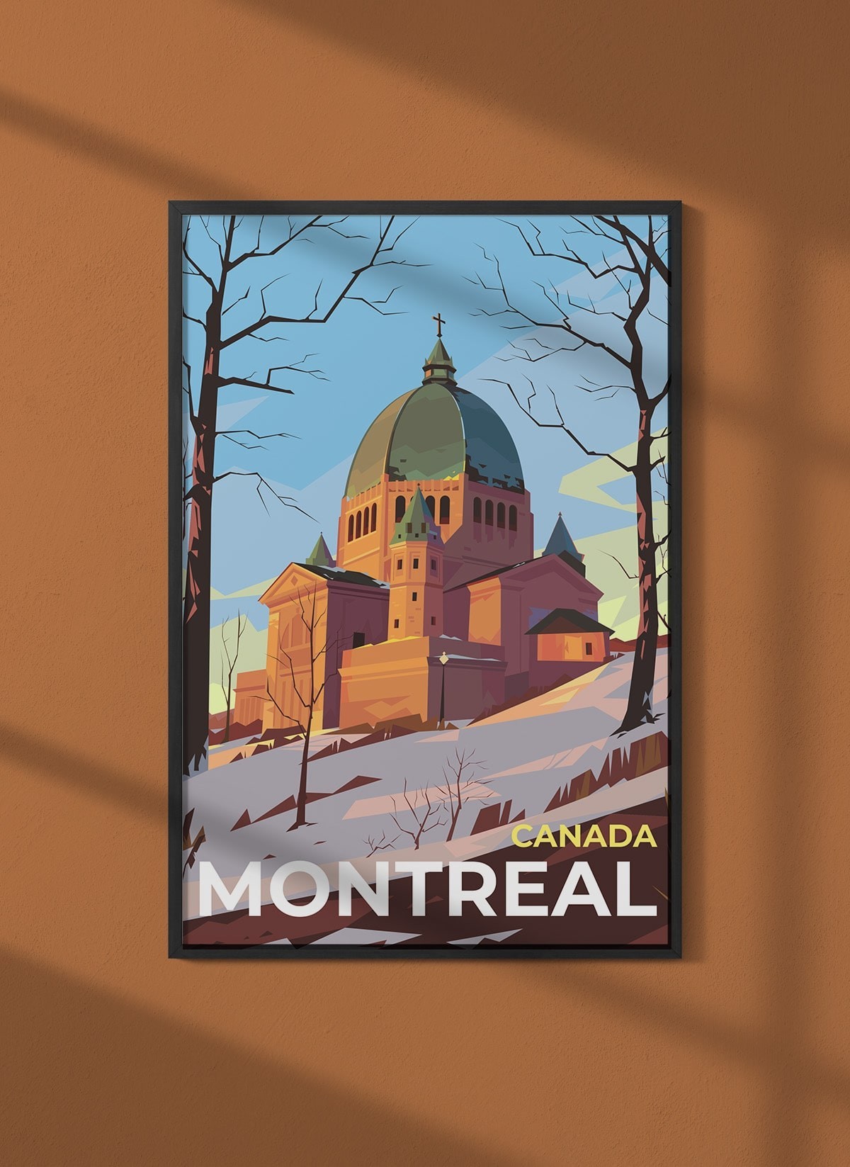 Affiche ville Montréal 2