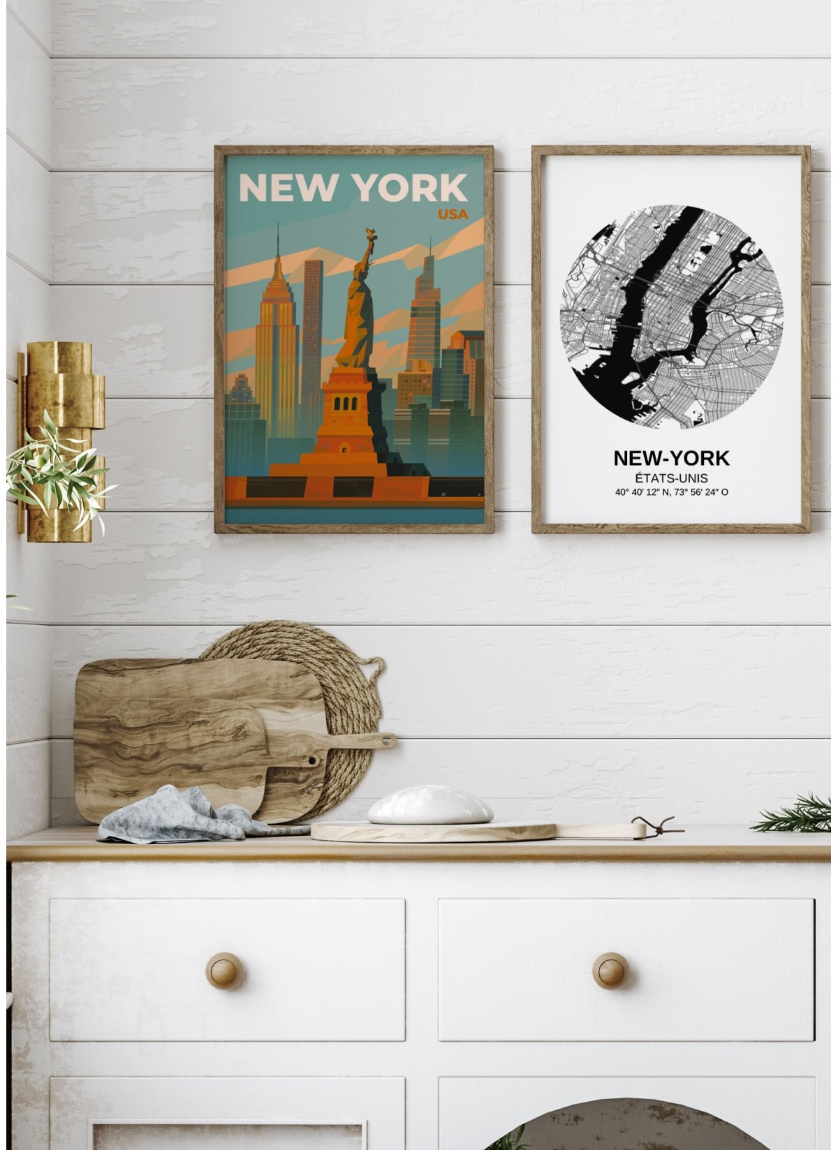 Affiche ville New York 4