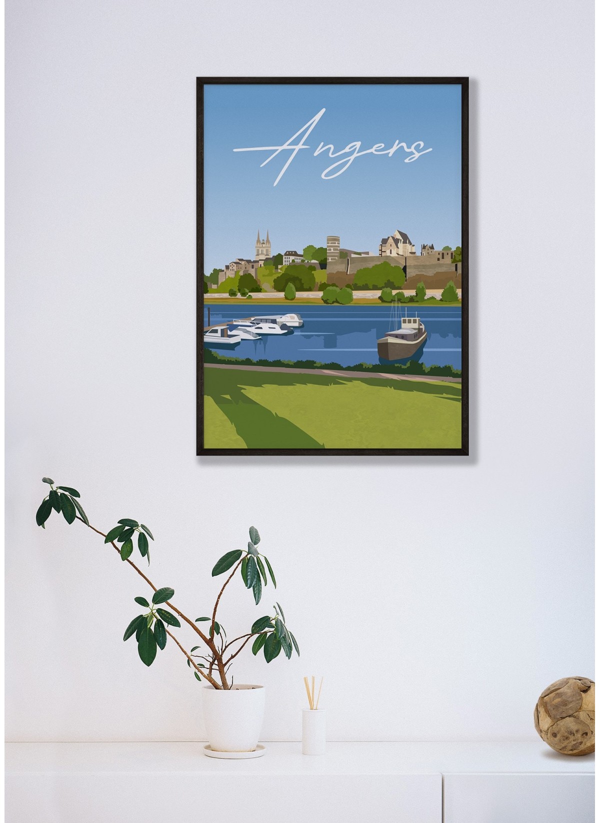 Affiche ville Angers 6