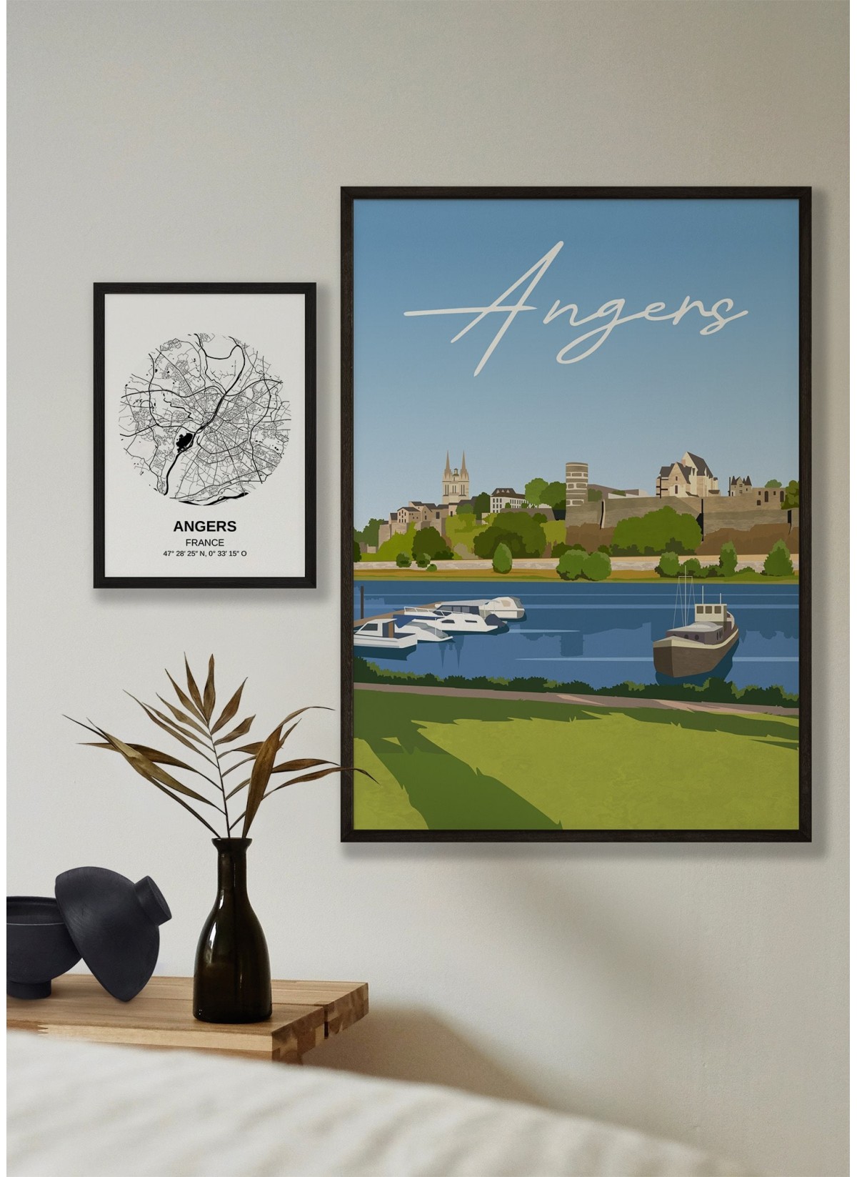 Affiche ville Angers 6