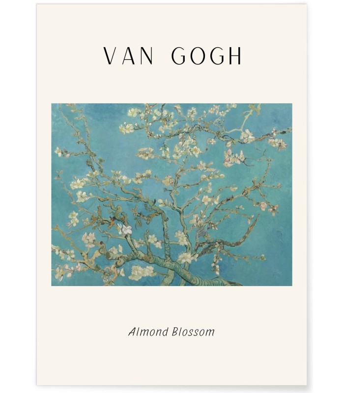 Affiche Van Gogh - Almond Blossom